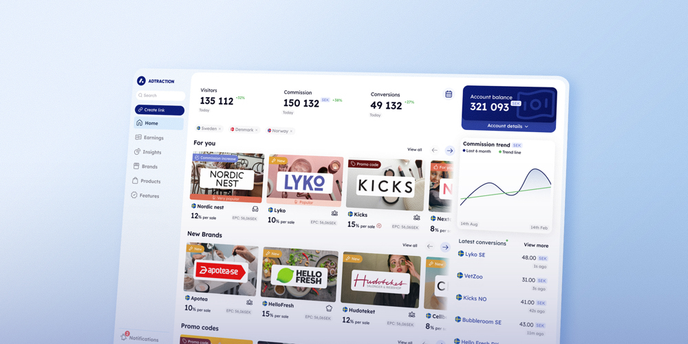 Say hi to Adtraction’s new partner platform